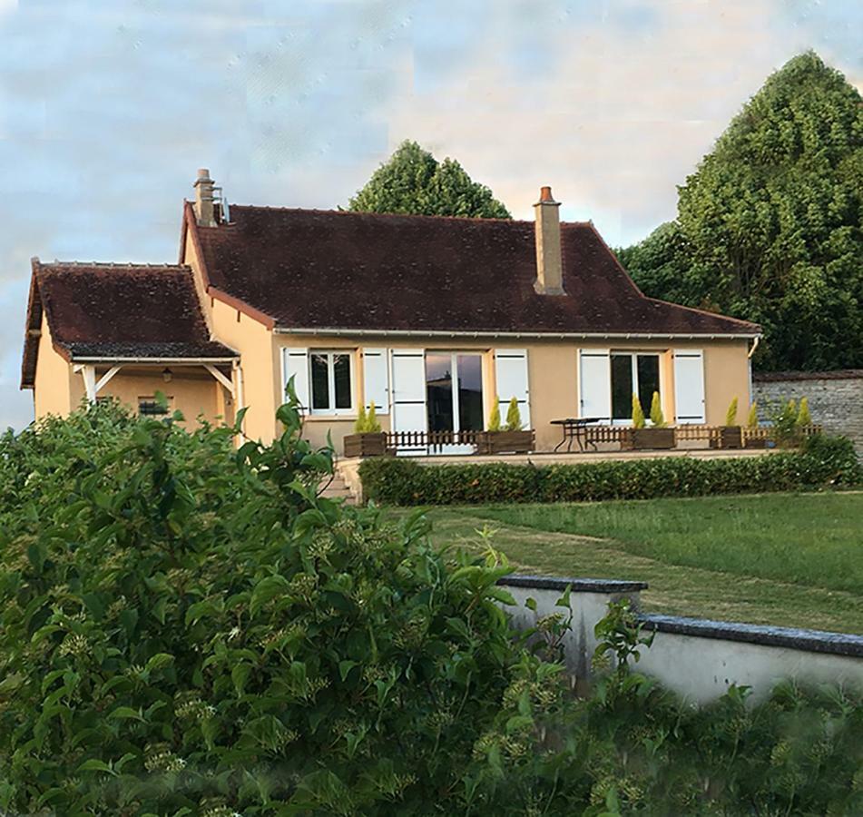 La Maison Et Son Jardin Sur Le Canal De Bourgogne Ravieres Ngoại thất bức ảnh